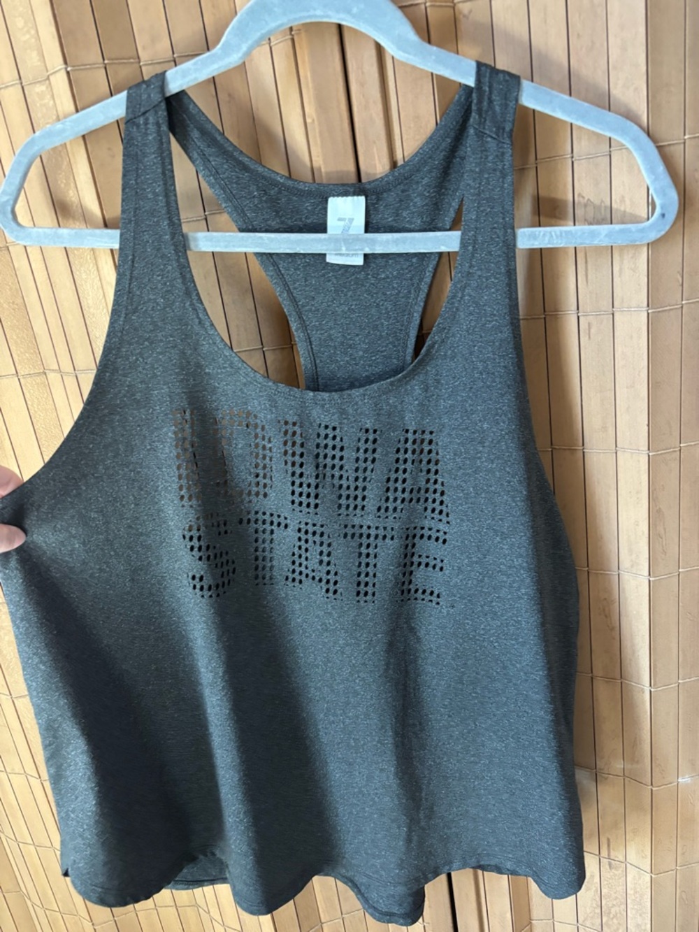 Zoot Charcoal Gray Racerback Tank Top